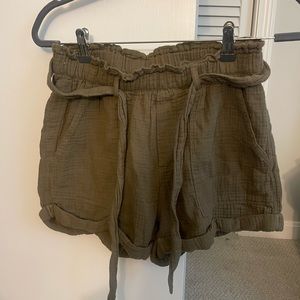 Aerie linen shorts